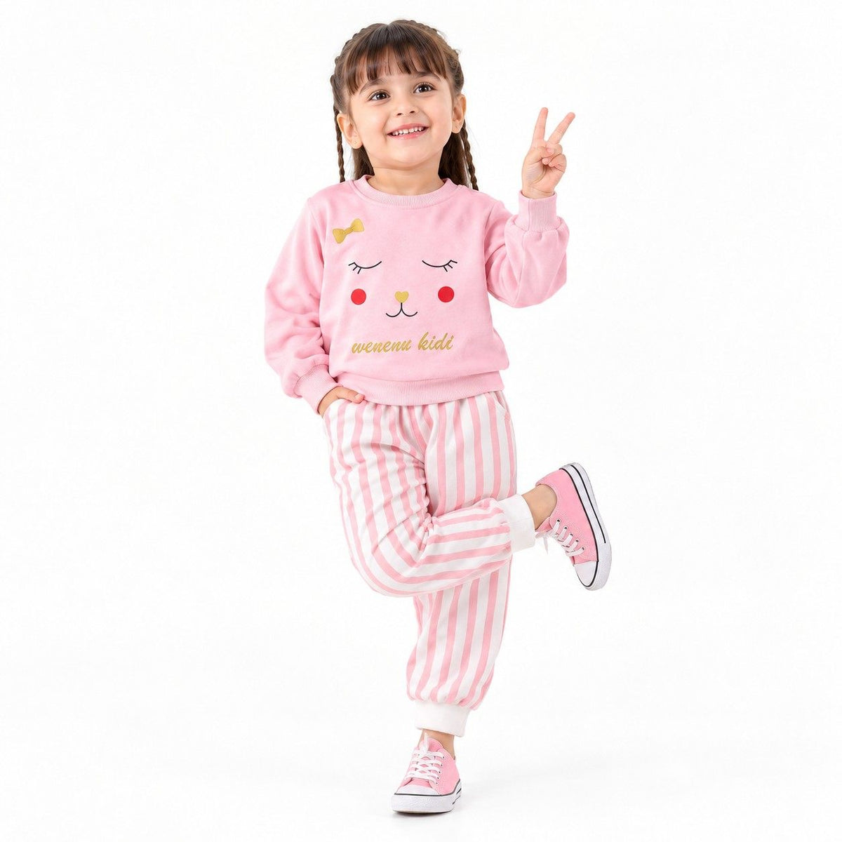 Pink Princess Winter Tracksuit